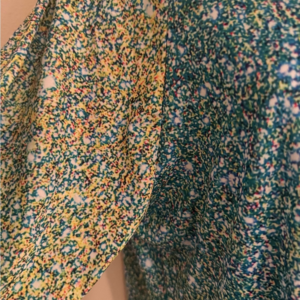 New Lily Firmiana Womens Abstract Artsy Tunic Top Colorful Size 1XL - Picture 4 of 7